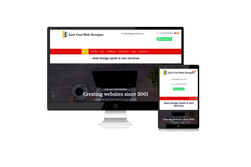Costa Dorada web designs