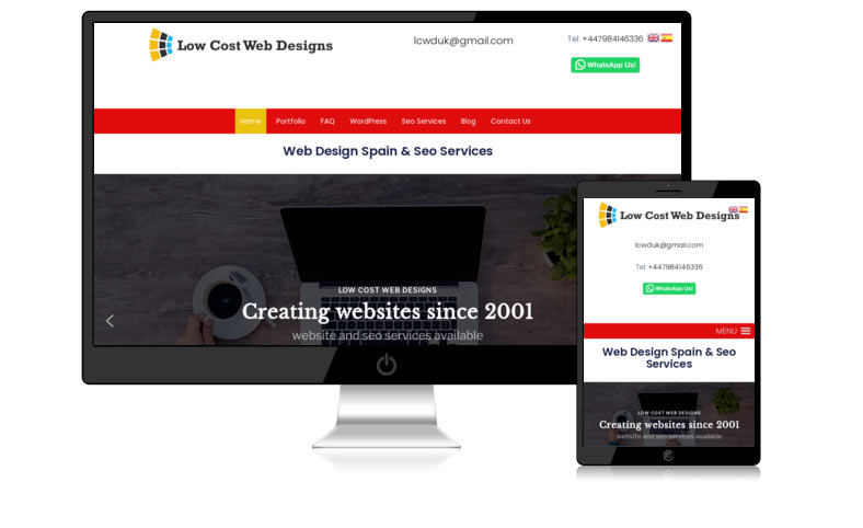 Islantilla web designs