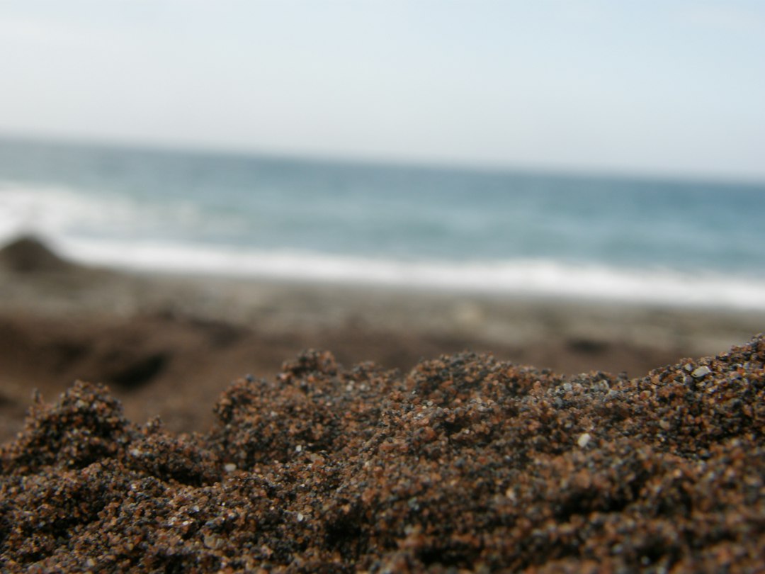 Sandy Mediterranean beach in the Almería region of Spain