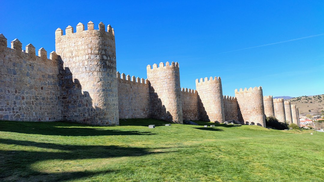 Sunlit Mediterranean terrace overlooking the Ávila, representing web design services for local businesses