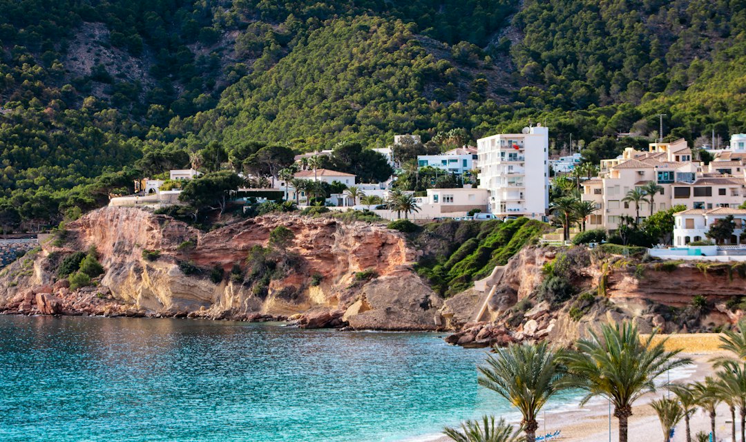 Mediterranean coastline near Benissa on the Costa Blanca