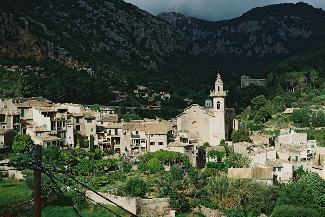 Traditional Mediterranean village architecture in historic Benissa