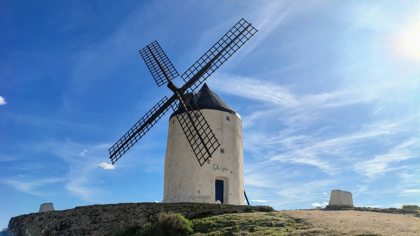 Traditional windmills in Consuegra, Castilla-La Mancha, Spain